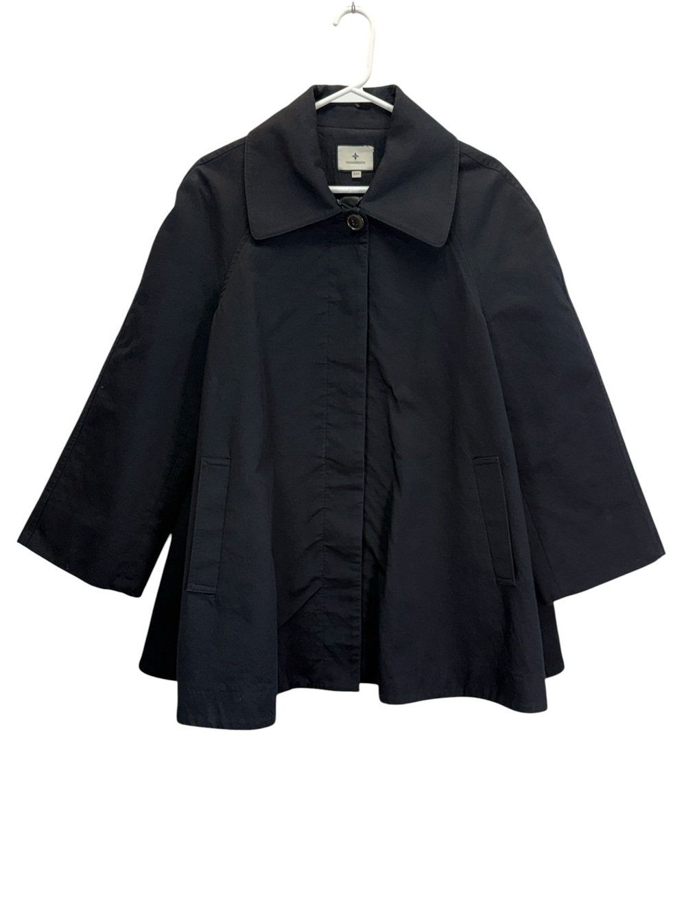 Tuckernuck Black Cecile Cape Coat
Size XS